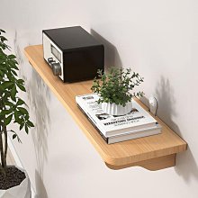 壁掛置物架 實木牆上置物架層板免打孔一字隔板掛牆客廳牆面裝飾臥室宿舍牆壁 實木材質結實耐用，強承重，兩種安裝方式 歷史價格詳細信息