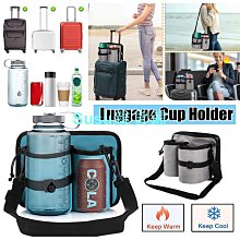 手提箱杯架，便攜式旅行行李箱杯架收納袋，手提箱配件，旅行杯架適合所有手提箱把手壁-彩虹優選 歷史價格詳細信息