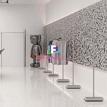 服裝店展示架陳列架落地式不銹鋼掛衣架中島側掛網紅女裝店貨架子-范斯頓配件工廠超夯 正品 現貨 歷史價格詳細信息