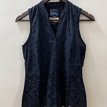 女生藏青柔軟類麂皮縮腰造型外套/F 歷史價格詳細信息