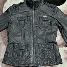 女款真皮外套 胸圍98 肩寬40 袖長43 衣長70 圖片實 歷史價格詳細信息