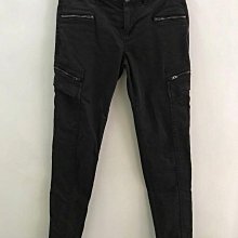Superdry 女生軍綠彈性拉鍊窄管休閒長褲SIZE:26 歷史價格詳細信息