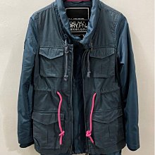 Superdry 女生軍綠彈性拉鍊窄管休閒長褲SIZE:26 歷史價格詳細信息