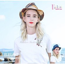 草帽 新款夏天拉菲草小礼帽女平顶草帽小檐平沿手工编织防晒遮阳沙滩帽~熱銷 歷史價格詳細信息