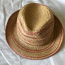 【天普小棧】GAP Stripe Fedora編織草帽 藤編帽 紳士帽 造型帽  S/M 條紋 現貨抵台 價格比較,價格查詢,歷史價格詳細信息