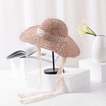 飄帶防曬空頂帽漁夫帽女百搭春夏韓版潮顯臉小大簷防紫外線遮陽可 歷史價格詳細信息