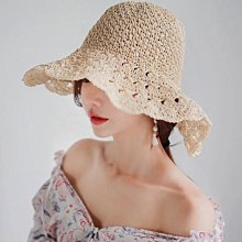垂墜 蕾花 草帽 漁夫帽 遮陽帽 草編 防曬 編織 大帽沿 可折 韓國 BEGIN 歷史價格詳細信息