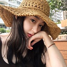????????度假帽子 韓版編織草帽 女生蕾絲蝴蝶結大帽簷草編帽子 防曬遮陽帽 大頭圍海邊帽子 防曬遮陽帽時尚海邊沙灘帽 歷史價格詳細信息