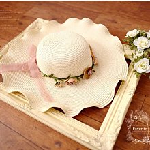 遮陽草帽 花環沙灘帽-時尚海邊渡假防曬情人節生日禮物女帽子73eq48[正韓進口][米蘭精品] 歷史價格詳細信息