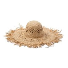 草帽 遮陽帽-大簷毛邊飄帶草編女帽子4款73zr110[獨家進口][米蘭精品] 歷史價格詳細信息