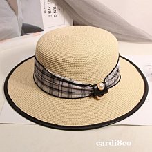 CARDI 女裝 正韓 珍珠鍊緹花漁夫帽 畫家帽 貝雷帽 漁夫帽 防曬 薄款 遮陽 圓頂帽 大圓帽 帽簷 盆帽 圓盤帽 歷史價格詳細信息