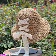 Linda私家衣櫥*2022手工編織可愛愛心漁夫草帽女夏季防曬遮陽帽大沿度假沙灘帽可折疊 歷史價格詳細信息