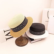 草編平頂禮帽女夏天出游防曬遮陽帽小眾款平頂帽日系穿搭休閑草帽-沐雨家居 歷史價格詳細信息