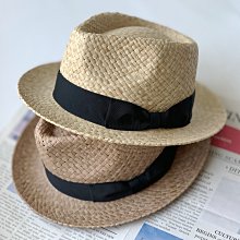草帽 夏天草帽礼帽男女通用欧美宽沿天然手编海草镂空遮阳防晒海边度假~熱銷 歷史價格詳細信息