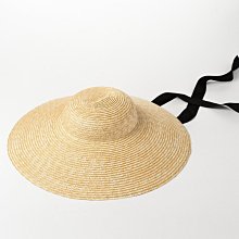 草帽 欧美复古赫本优雅圆顶钟型麦秆草女士夏季防晒遮阳凹造型沙滩草帽~熱銷 歷史價格詳細信息