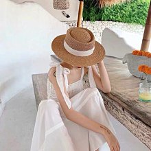 -網紅款沙灘草帽子女夏季韓版潮遮陽夏天百搭防曬小清新海邊漁夫帽 可折疊方便攜帶仙氣草帽 歷史價格詳細信息