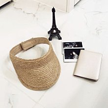 草帽 网红天然草编棕色咖色巴拿马平顶礼帽女夏天遮阳防晒度假沙滩草帽~熱銷 歷史價格詳細信息