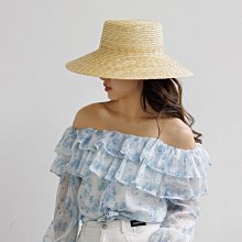 草帽 春夏新款时尚镂空花编织加丝带纸草大檐平顶草帽度假沙滩遮阳帽女~熱銷 歷史價格詳細信息