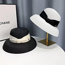 【防紫外線】赫本風高級感時尚草帽春夏防曬遮陽帽女士遮臉平頂帽 歷史價格詳細信息