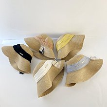 草帽春夏季赫本風文藝簡約遮陽帽女可折疊盆帽卷邊漁夫帽子防曬太陽帽 新品 歷史價格詳細信息