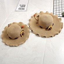 遮陽帽 韓版防曬百搭草帽日系小清新太陽帽沙灘帽子女夏天海邊出游遮陽帽 歷史價格詳細信息