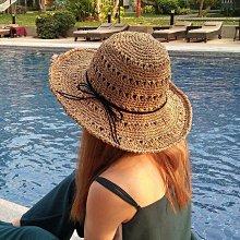 草帽遮陽帽-手工鈎針鏤空大帽簷女帽子2色73vq15[獨家進口][米蘭精品] 歷史價格詳細信息
