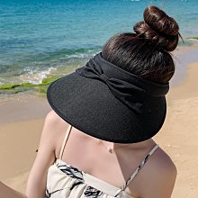 寬帽檐蝴蝶結飄帶沙灘帽女士夏季戶外遮陽防曬透氣時尚拼接草帽子潮 歷史價格詳細信息