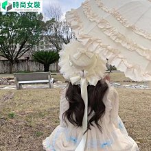 草帽日系甜美蝴蝶結綁帶草帽女夏季海邊度假出游遮陽帽防曬草編帽子潮 新品 歷史價格詳細信息