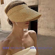 拉菲草大帽檐空頂帽女防曬帽防紫外線度假夏季遮陽寬檐可折疊草編-佳藝居 歷史價格詳細信息