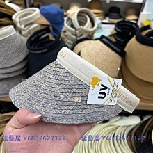 夏季拉菲草遮陽帽子女防曬遮臉草編空頂帽時尚寶石裝飾沙灘草帽女-佳藝居 歷史價格詳細信息