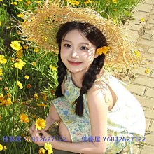 鏤空拉菲草草帽女2024新款海邊沙灘帽夏季大帽檐編織遮陽太陽帽子-佳藝居 歷史價格詳細信息