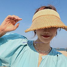 草帽法式平頂編織拉菲草帽女大帽檐夏季海邊防曬遮陽帽太陽帽海邊帽子 新品 歷史價格詳細信息