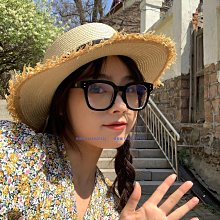 日系拉菲草草帽女甜美大簷遮陽可摺疊海邊漁夫度假太陽帽沙灘帽夏 歷史價格詳細信息