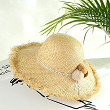 夏天韓版潮草帽 小清新 沙灘帽 太陽 防曬 大沿帽 百搭遮陽帽 海邊 【MH03】 歷史價格詳細信息