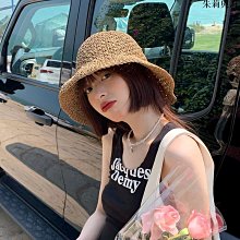 草帽蕾絲蝴蝶結草帽女夏季法式大帽檐波浪邊遮陽防曬帽海邊太陽帽子潮 新品 歷史價格詳細信息
