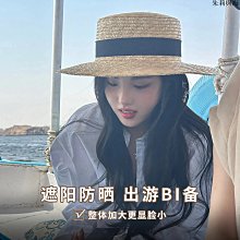 草帽在海島過夏天！度假風沙灘編織草帽女夏季蕾絲蝴蝶結遮陽防曬帽子 新品 歷史價格詳細信息