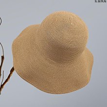 草帽休閑！可折疊韓版大檐草帽女夏季出游海邊沙灘帽子毛邊百搭遮陽帽 新品 歷史價格詳細信息