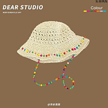 草帽女夏季甜美大檐海邊沙灘帽防曬太陽帽女款時尚花朵遮陽帽子女 歷史價格詳細信息