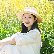 新款草編遮陽帽沙灘帽子女氣質度假防曬遮陽帽鴨舌空頂帽時尚百搭配飾 (滿599元免運) 歷史價格詳細信息