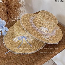 蝴蝶結夏天細編草帽休閒遮陽帽簡約沙灘度假出遊防曬爵士帽子女潮 歷史價格詳細信息