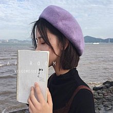 貝雷帽 【特價清倉】貝雷帽女春秋款牛仔黑色秋冬顯臉小帽子大頭圍畫家帽 歷史價格詳細信息