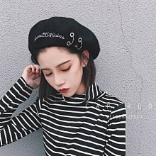 貝雷帽 【特價清倉】貝雷帽女春秋款牛仔黑色秋冬顯臉小帽子大頭圍畫家帽 歷史價格詳細信息