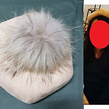 淺杏色毛毛蓓蕾帽 卡其色貝雷帽 毛帽 針織帽子 毛線帽 原味女裝 二手女衣 歷史價格詳細信息