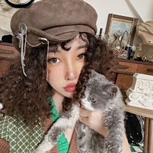 帽子 美式復古藍色西部牛仔帽女夏季出游防曬大檐太陽帽毛邊騎士帽男潮 歷史價格詳細信息