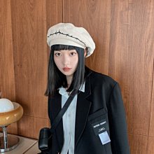 【型男會社】1118 ZYMY 帽子女春秋法式復古貝雷帽時尚水鉆格紋畫家帽日系M標珍珠八角帽 歷史價格詳細信息