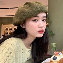 【型男會社】1118 ZYMY XSMODA日系溫暖100%羊毛呢貝雷帽女韓版休閑百搭秋冬針織畫家帽子 歷史價格詳細信息