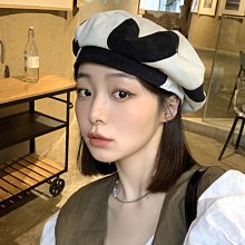 【型男會社】1118 ZYMY 奶欲清純奶牛貝雷帽女韓版ins潮夏季百搭顯臉小復古畫家帽秋天 價格比較,價格查詢,歷史價格詳細信息