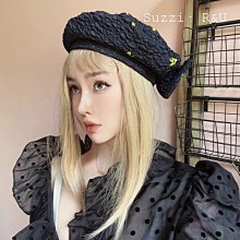 小眾設計師款貝雷帽女秋冬羊毛呢氈帽簡約時裝帽子洋派復古禮帽 歷史價格詳細信息