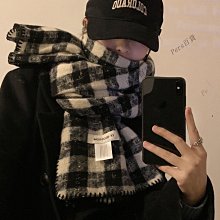 圍巾 披肩 2022復古秋冬新款馬車保暖圍巾女兩用雙面仿羊絨空調披肩學生圍脖WY040 歷史價格詳細信息