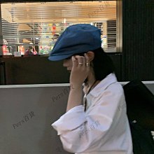 帽子貝雷帽牛仔女秋冬顯臉小黑色大頭圍八角帽畫家帽春小頭圍小號 歷史價格詳細信息